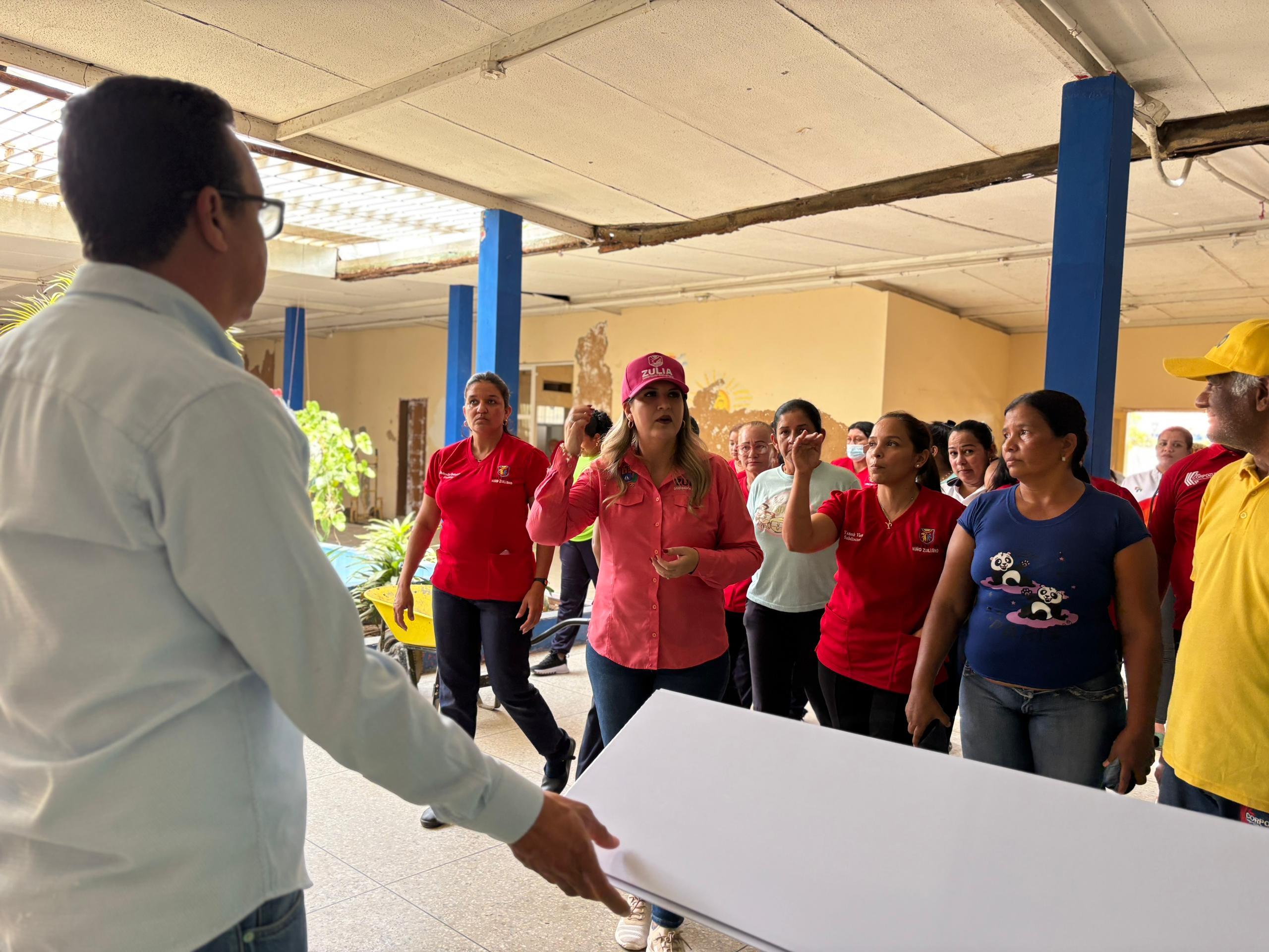 Avanzan los trabajos de recuperación del CEI General Rafael Urdaneta para fortalecer la educación inicial en Maracaibo