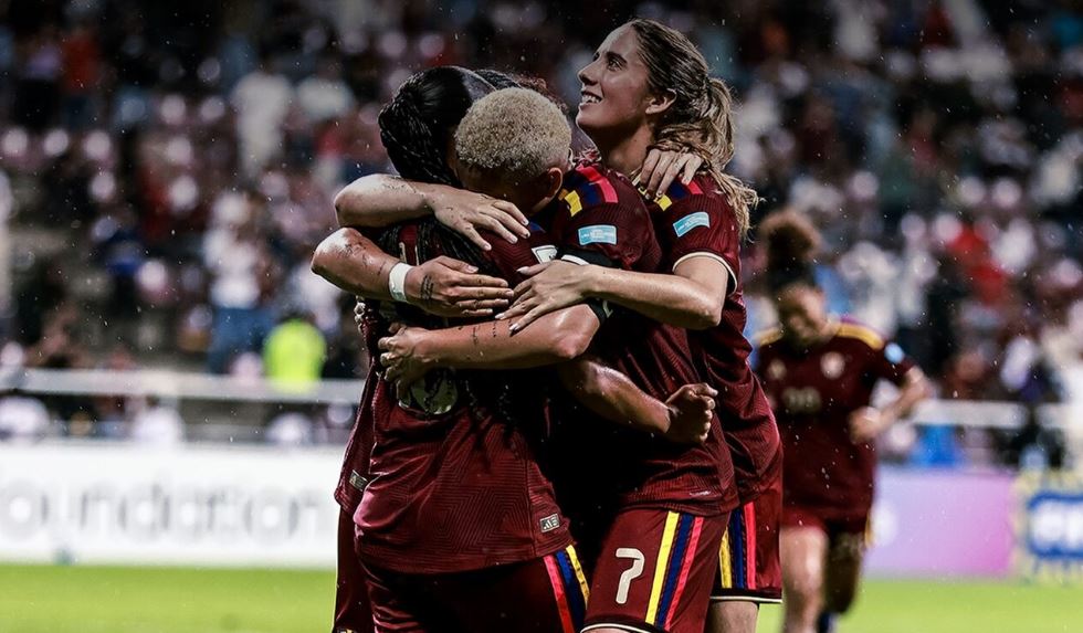 La Vinotinto goleó 8-0 a Bolivia y se afianza en la clasificación de la Liga de Naciones Femenina