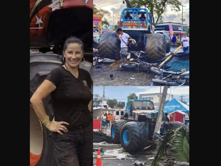Sonia Dilma Segura, la causante de la tragedia en en Colombia, es la única mujer en América Latina habilitada para conducir Monster Trucks