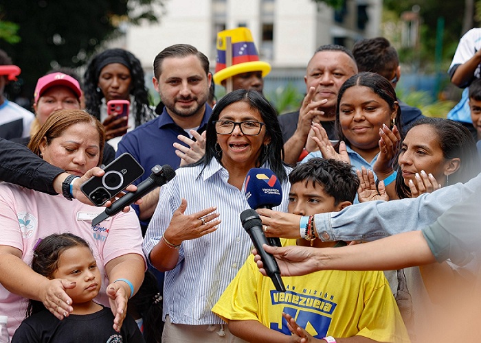 Delcy Rodríguez aseguró que la deportación de Alex Saab está 