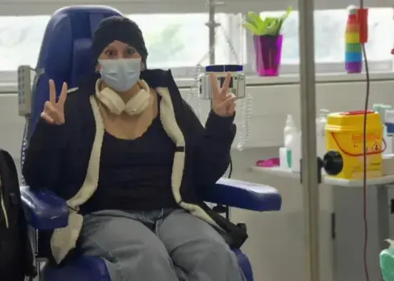 Conozca la historia de Gaby, una madre zuliana que lucha contra el cáncer: 