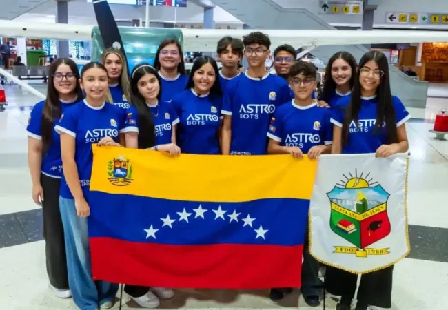 Team Astrobots de San Francisco rumbo a Turquía para representar a Venezuela en competencia mundial