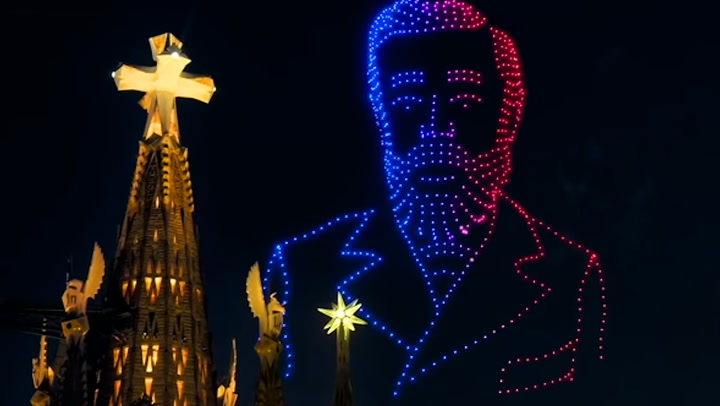 El viaje de 144 años de la Sagrada Familia culmina con la histórica inauguración de la Torre de Jesucristo